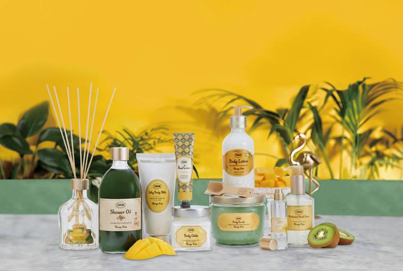 SABON Mango Kiwi Collection夏季限定発売及びアフタヌーンティー 