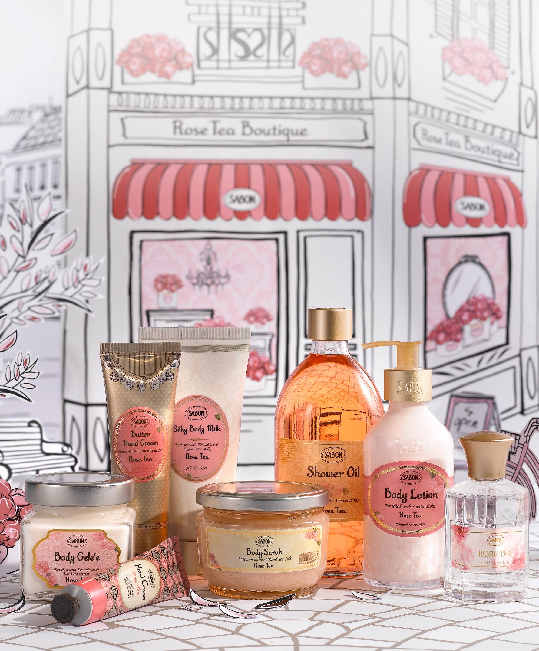 SABON サボン ギフトセット ローズティー-