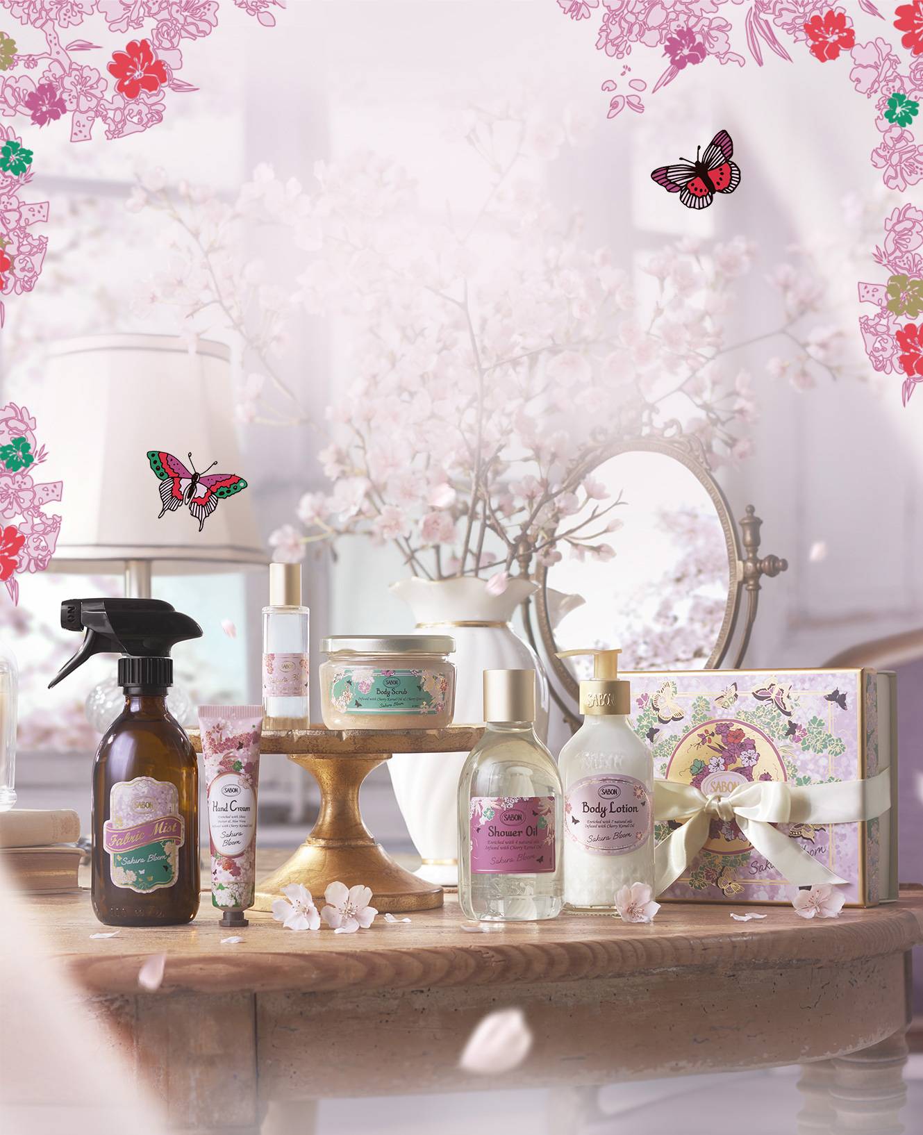 SABON ブルーミングキット サクラ ・ ブルーム-