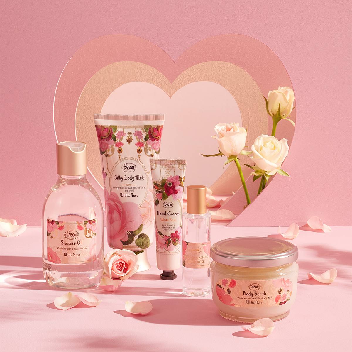 SABON ホワイトローズ ブルーミング シャワーオイル 300ml 期間