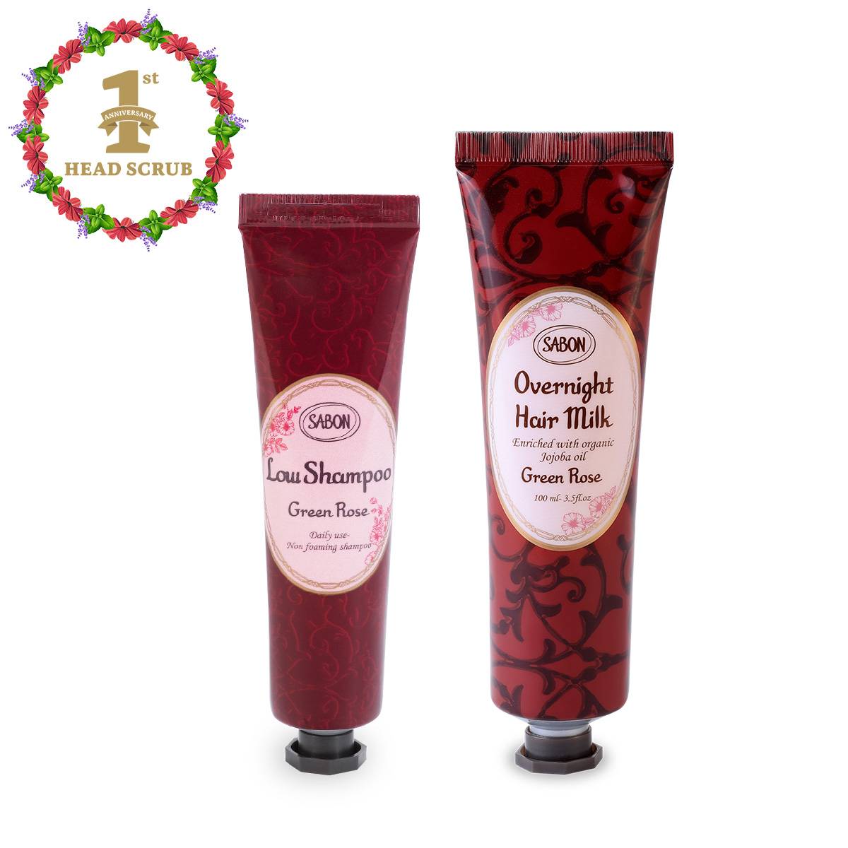 ☆ SABON サボン グリーンローズ ヘアマスク 3in1 200ml ☆ ヘアマスク 3in1 (グリーン・ローズ)』 | SABON (サボン)