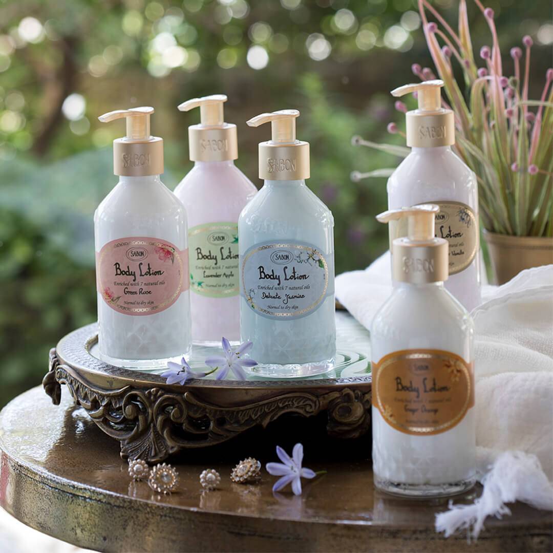 パチュリ・ラベンダー・バニラ ボディローション SABON - 4