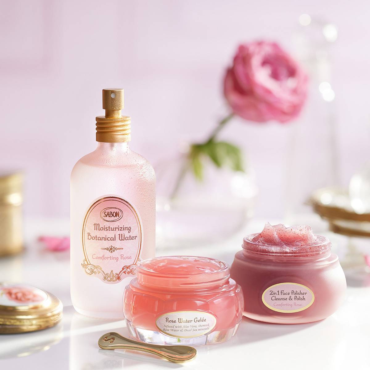 SABON フェイスポリッシャー、ボタニカルウォーター コンフォー