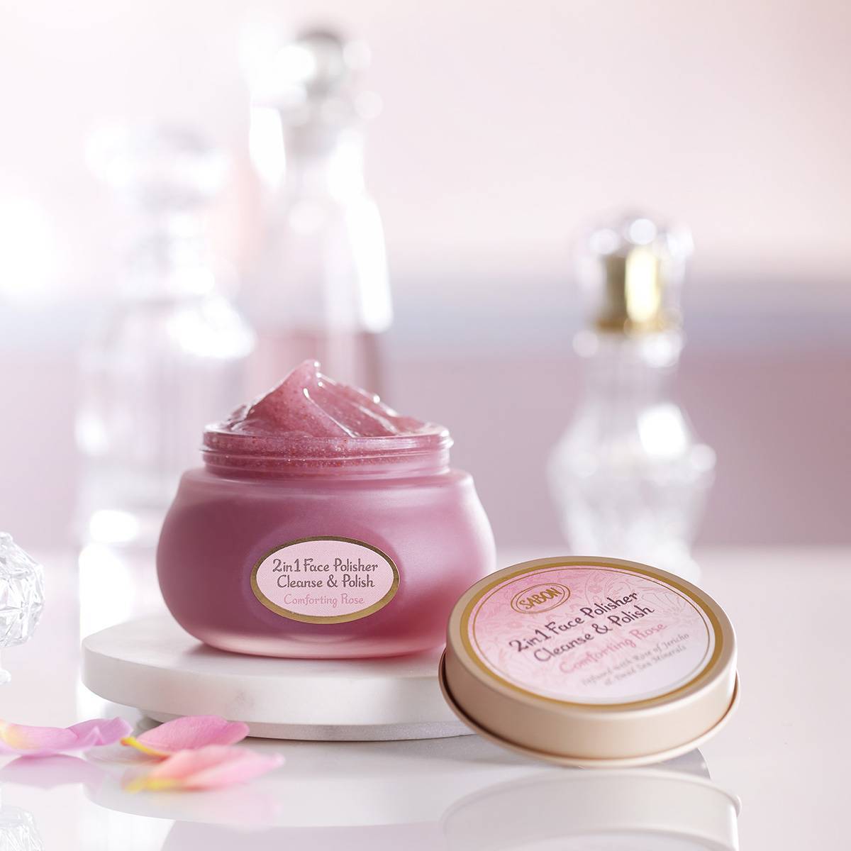 SABON フェイスポリッシャー コンフォーティング・ローズ | mdh.com.sa