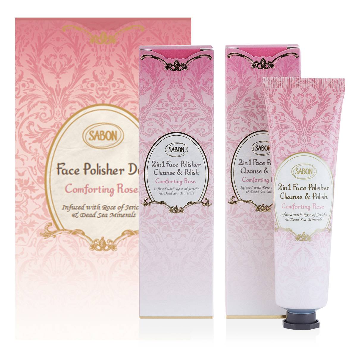 Face Polisher Duo Comforting Rose