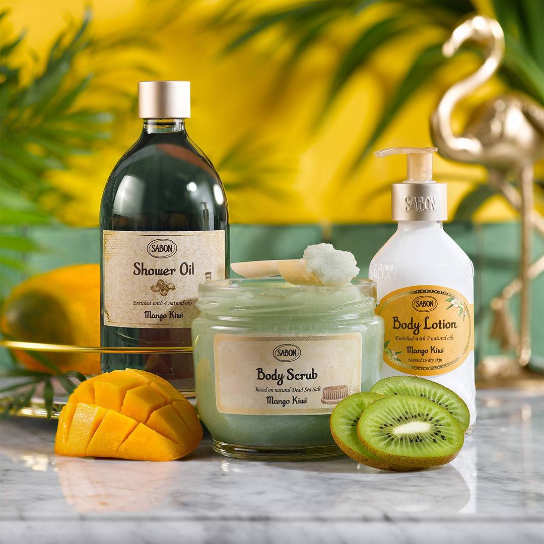 SABON ボディスクラブ マンゴー・キウイ | mdh.com.sa