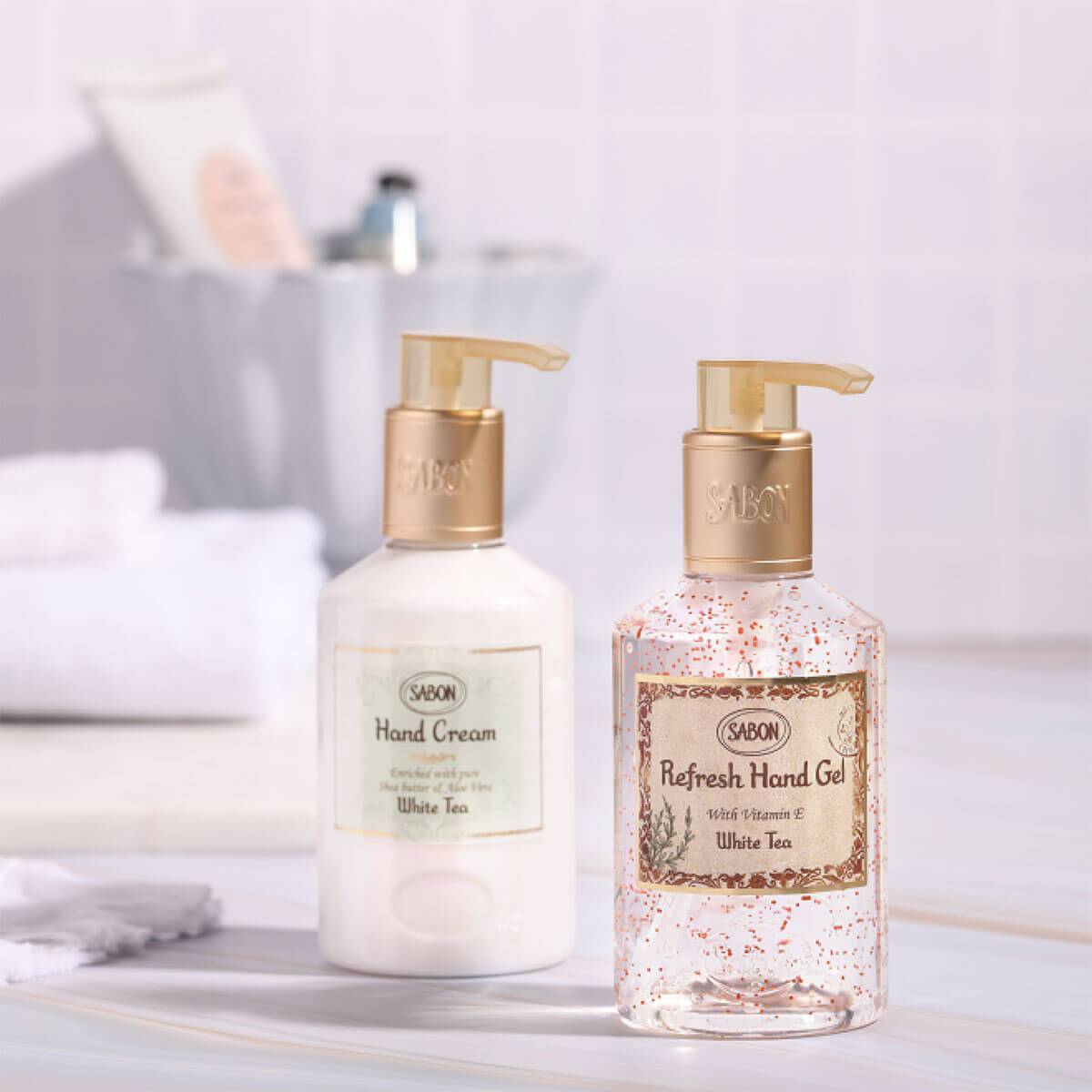 ホワイトティー ハンドジェル SABON - 9