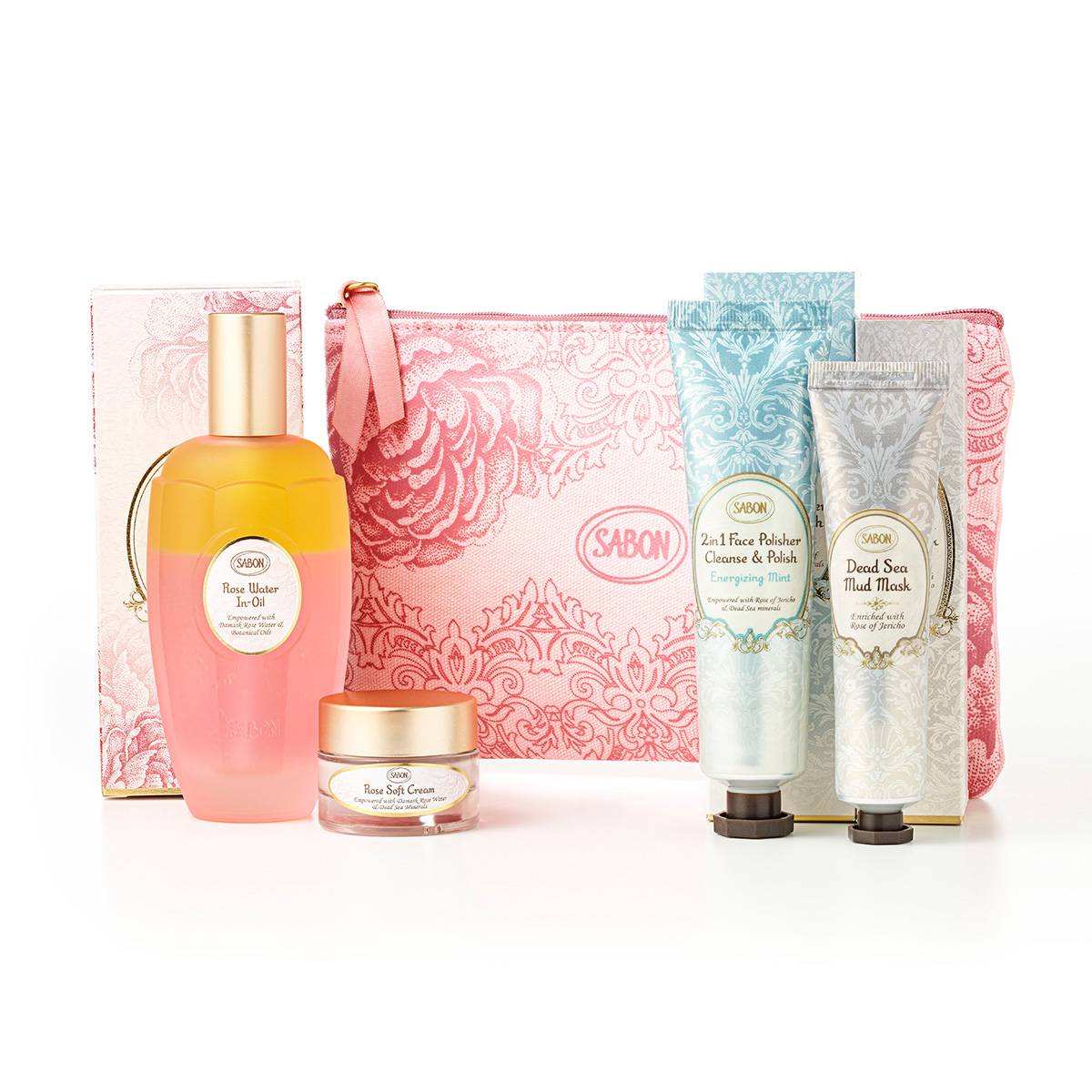 SABON フローラルウォーターインオイル　ボディスクラブセット