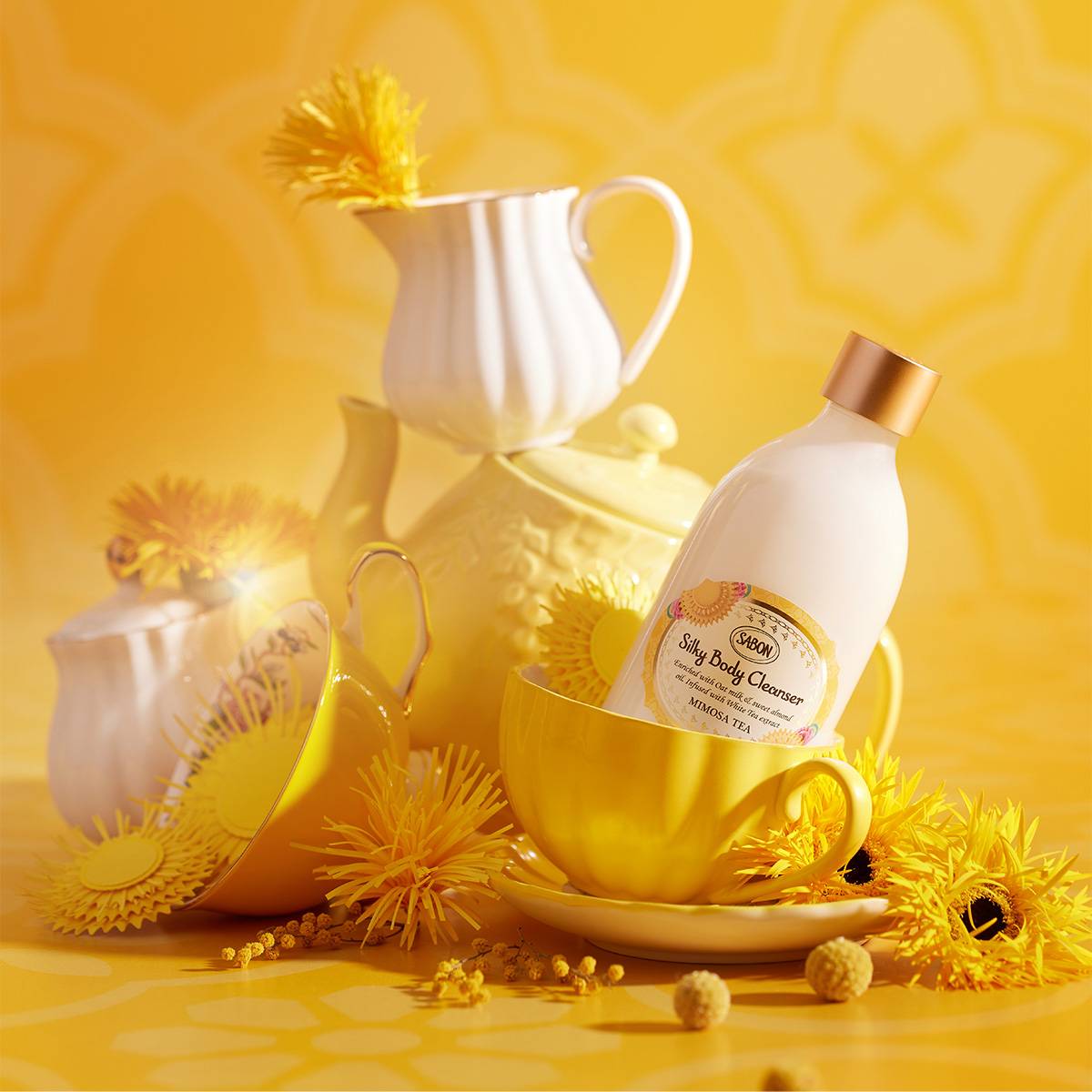 SABON サボン MIMOSA TEA ミモザティー 入浴剤 バスボール - ボディケア